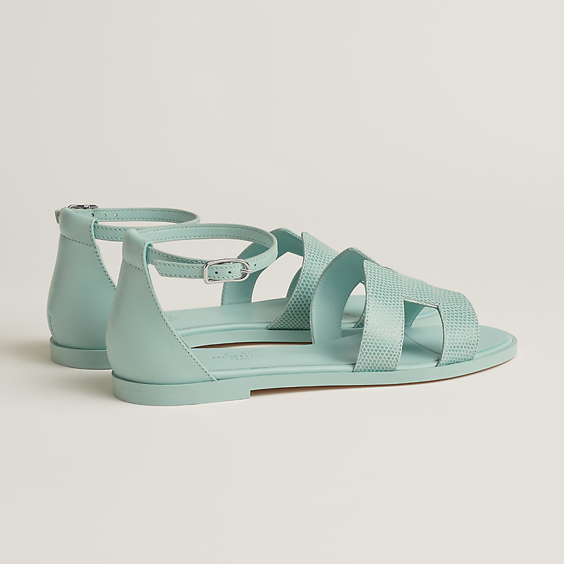 Santorini sandal - Blue | Hermès USA